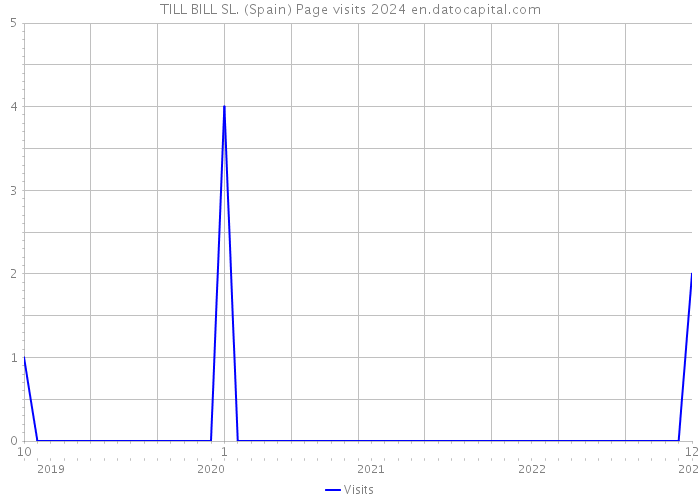 TILL BILL SL. (Spain) Page visits 2024 