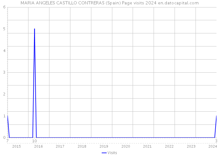 MARIA ANGELES CASTILLO CONTRERAS (Spain) Page visits 2024 
