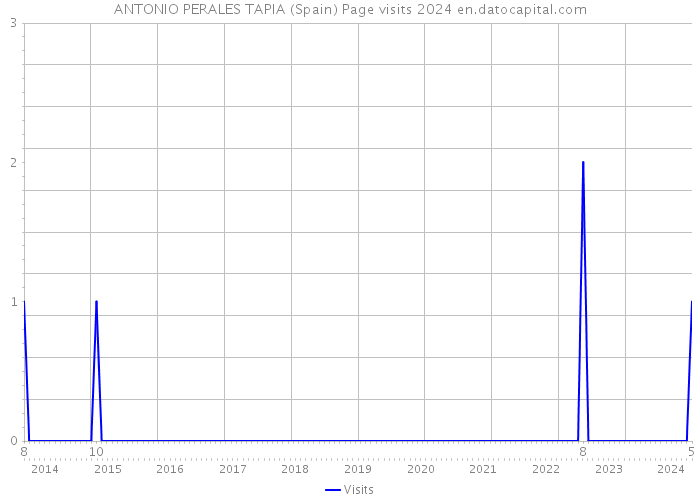 ANTONIO PERALES TAPIA (Spain) Page visits 2024 