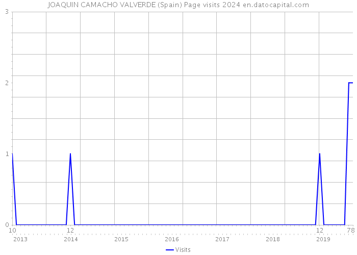 JOAQUIN CAMACHO VALVERDE (Spain) Page visits 2024 