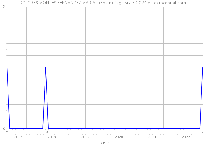 DOLORES MONTES FERNANDEZ MARIA- (Spain) Page visits 2024 