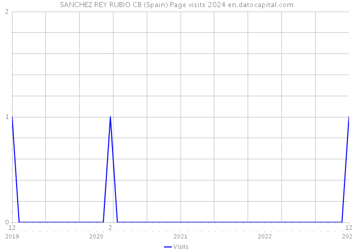SANCHEZ REY RUBIO CB (Spain) Page visits 2024 