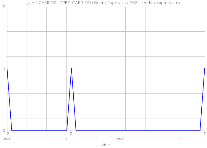 JUAN CAMPOS LOPEZ-CARRION (Spain) Page visits 2024 