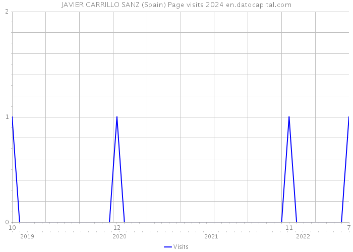JAVIER CARRILLO SANZ (Spain) Page visits 2024 
