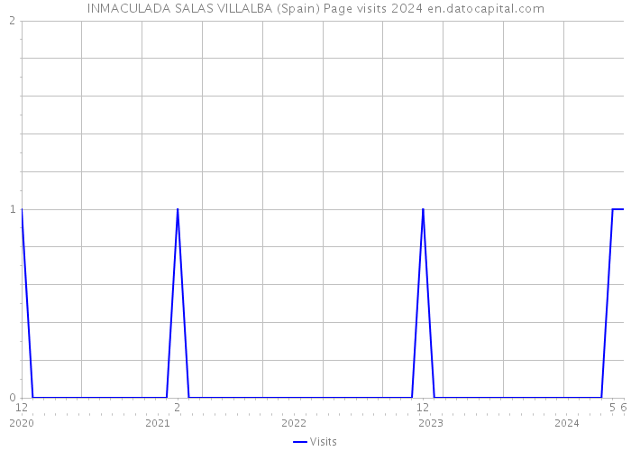 INMACULADA SALAS VILLALBA (Spain) Page visits 2024 