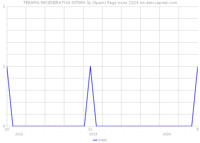 TERAPIA REGENERATIVA INTIMA SL (Spain) Page visits 2024 