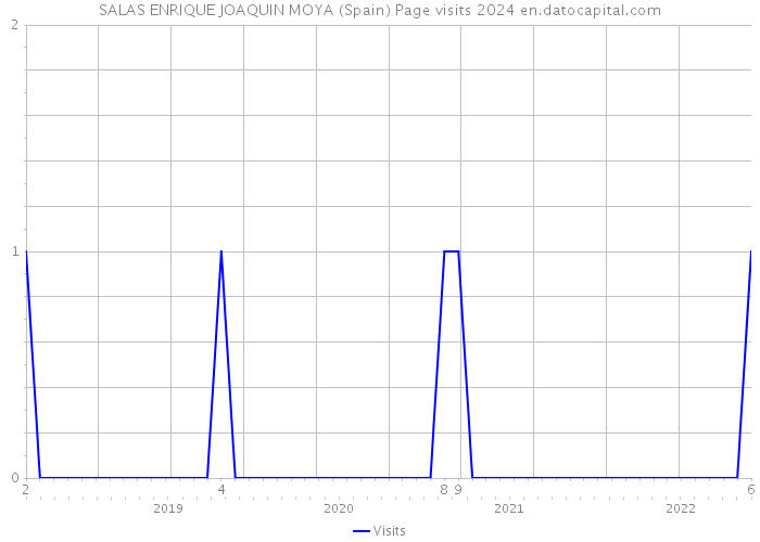 SALAS ENRIQUE JOAQUIN MOYA (Spain) Page visits 2024 