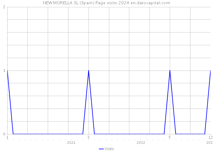 NEW MORELLA SL (Spain) Page visits 2024 