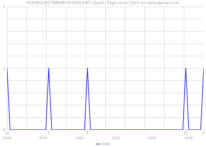 RODRIGUEZ FERMIN RODRIGUEZ (Spain) Page visits 2024 