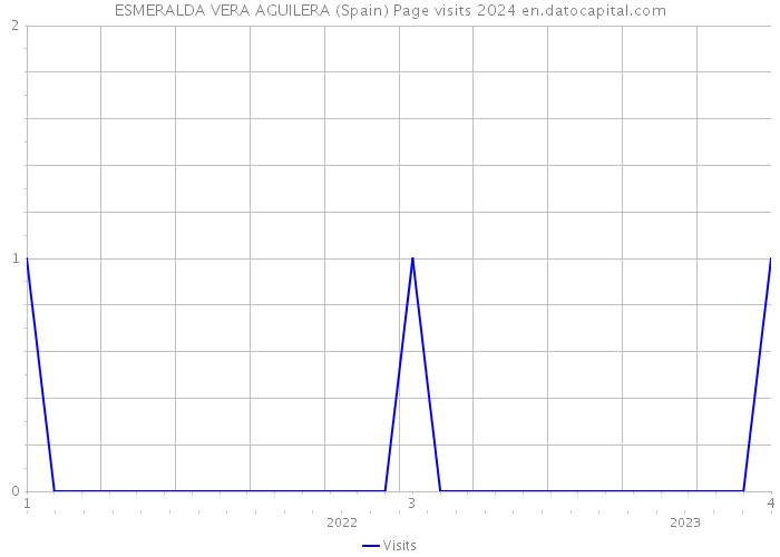 ESMERALDA VERA AGUILERA (Spain) Page visits 2024 