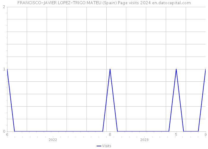 FRANCISCO-JAVIER LOPEZ-TRIGO MATEU (Spain) Page visits 2024 