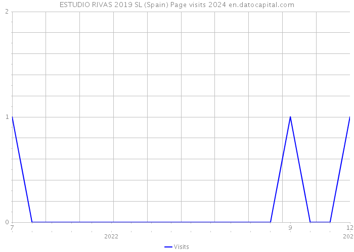 ESTUDIO RIVAS 2019 SL (Spain) Page visits 2024 