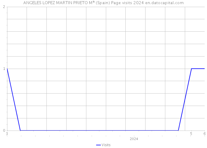 ANGELES LOPEZ MARTIN PRIETO Mª (Spain) Page visits 2024 