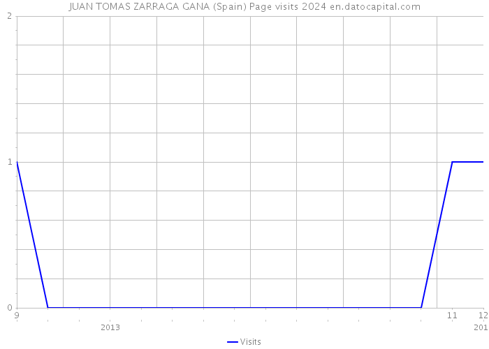 JUAN TOMAS ZARRAGA GANA (Spain) Page visits 2024 