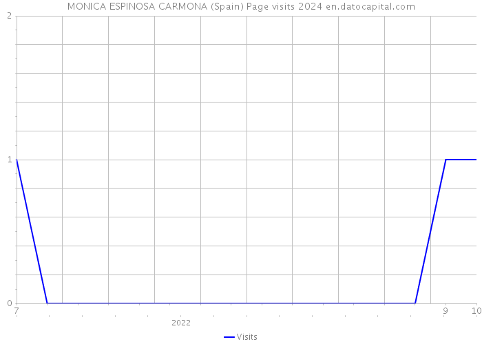 MONICA ESPINOSA CARMONA (Spain) Page visits 2024 