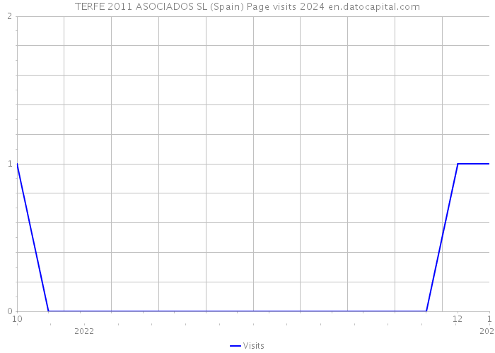 TERFE 2011 ASOCIADOS SL (Spain) Page visits 2024 