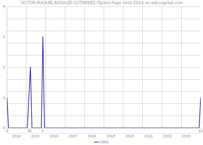 VICTOR MANUEL BONALES GUTIERREZ (Spain) Page visits 2024 