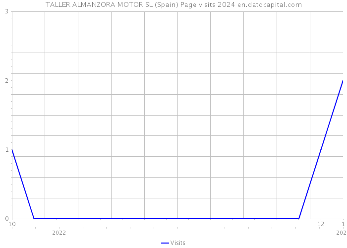 TALLER ALMANZORA MOTOR SL (Spain) Page visits 2024 