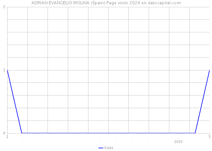 ADRIAN EVANGELIO MOLINA (Spain) Page visits 2024 