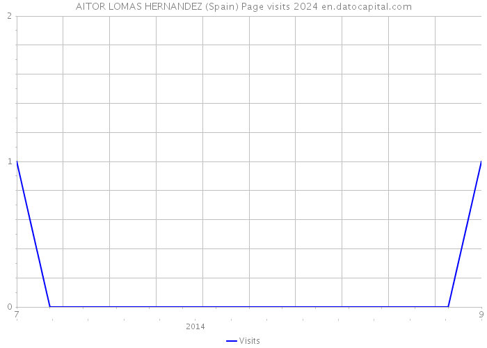 AITOR LOMAS HERNANDEZ (Spain) Page visits 2024 