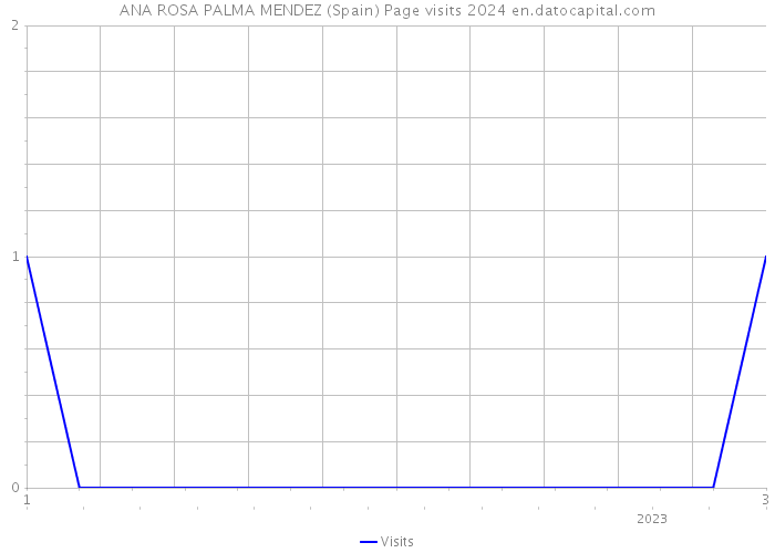 ANA ROSA PALMA MENDEZ (Spain) Page visits 2024 