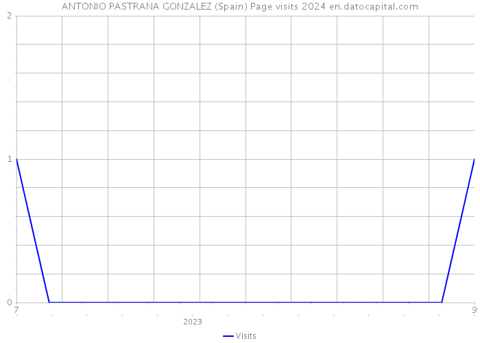 ANTONIO PASTRANA GONZALEZ (Spain) Page visits 2024 