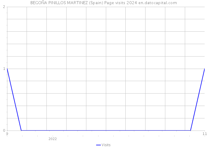 BEGOÑA PINILLOS MARTINEZ (Spain) Page visits 2024 
