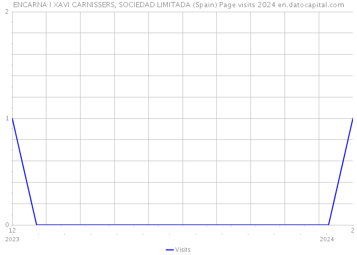 ENCARNA I XAVI CARNISSERS, SOCIEDAD LIMITADA (Spain) Page visits 2024 