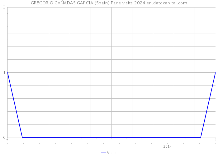 GREGORIO CAÑADAS GARCIA (Spain) Page visits 2024 