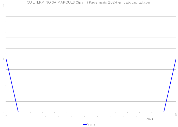 GUILHERMINO SA MARQUES (Spain) Page visits 2024 