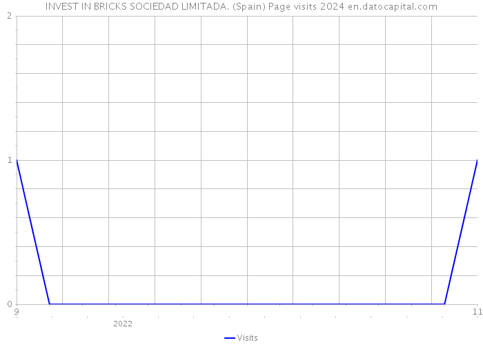 INVEST IN BRICKS SOCIEDAD LIMITADA. (Spain) Page visits 2024 