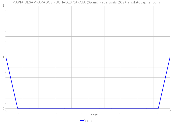 MARIA DESAMPARADOS PUCHADES GARCIA (Spain) Page visits 2024 
