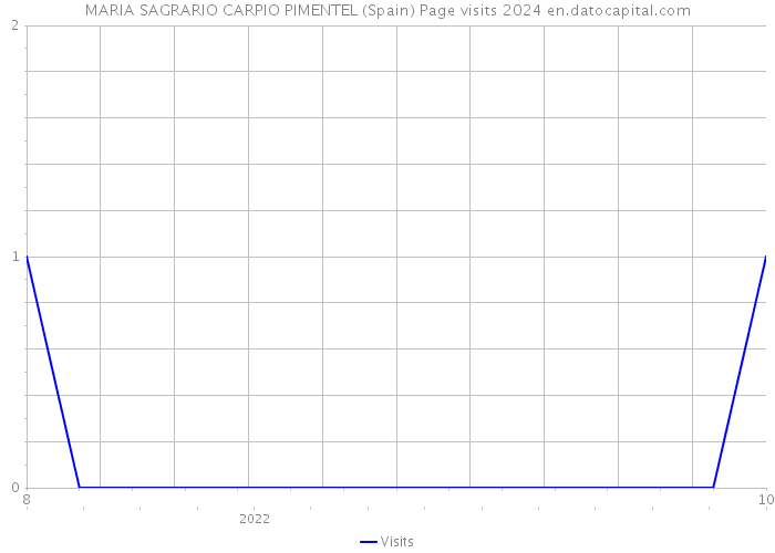 MARIA SAGRARIO CARPIO PIMENTEL (Spain) Page visits 2024 