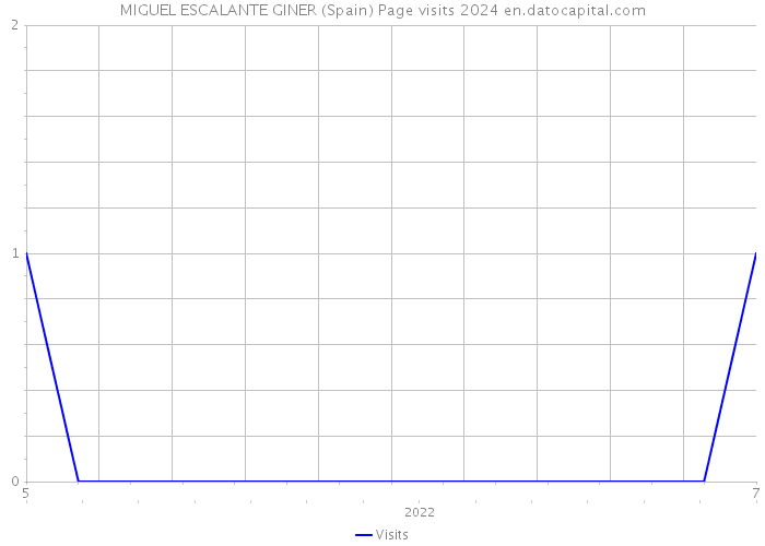 MIGUEL ESCALANTE GINER (Spain) Page visits 2024 