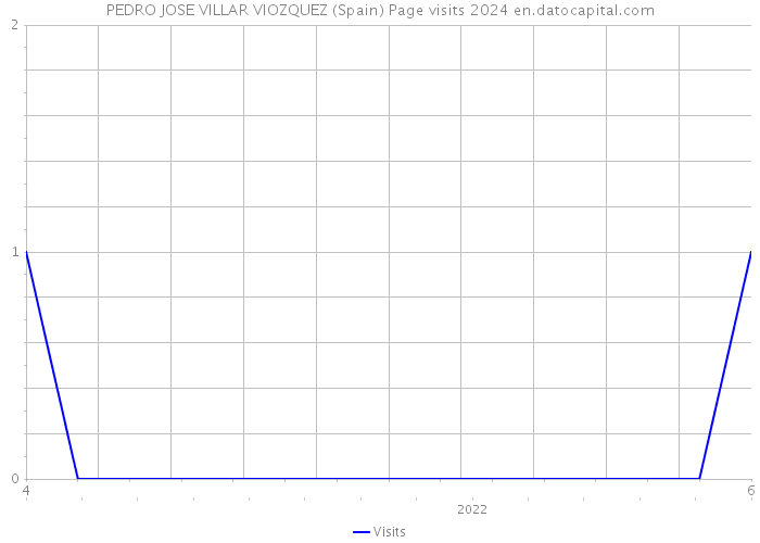 PEDRO JOSE VILLAR VIOZQUEZ (Spain) Page visits 2024 