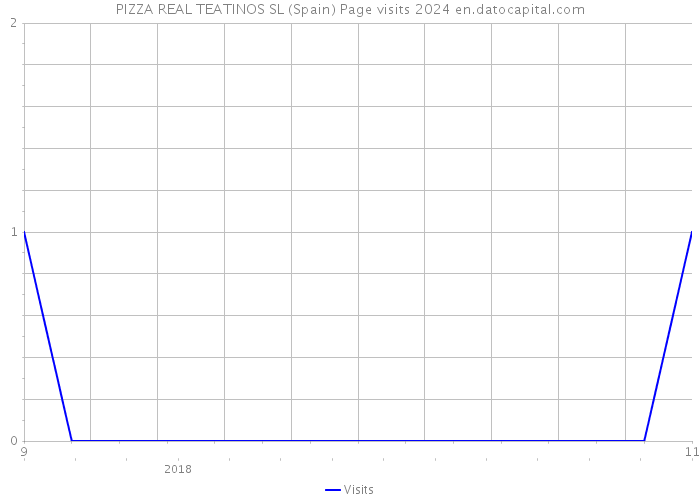 PIZZA REAL TEATINOS SL (Spain) Page visits 2024 