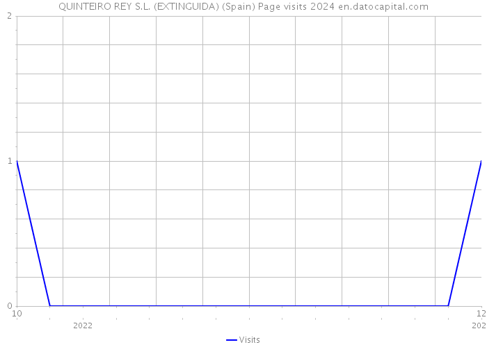 QUINTEIRO REY S.L. (EXTINGUIDA) (Spain) Page visits 2024 