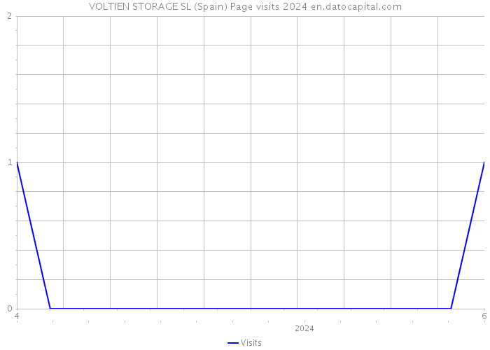 VOLTIEN STORAGE SL (Spain) Page visits 2024 