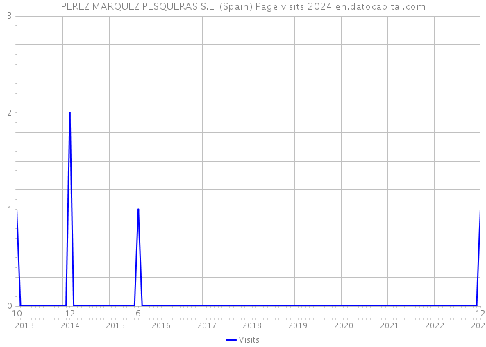 PEREZ MARQUEZ PESQUERAS S.L. (Spain) Page visits 2024 