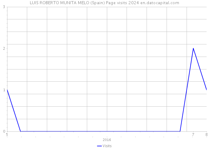 LUIS ROBERTO MUNITA MELO (Spain) Page visits 2024 