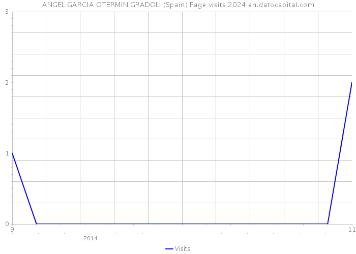 ANGEL GARCIA OTERMIN GRADOLI (Spain) Page visits 2024 