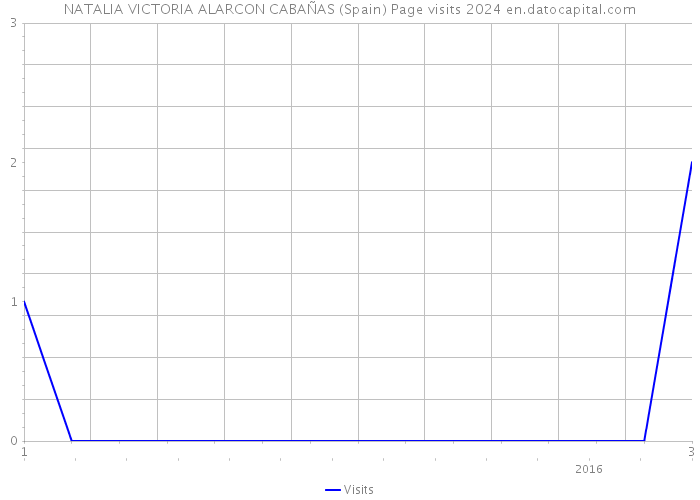 NATALIA VICTORIA ALARCON CABAÑAS (Spain) Page visits 2024 