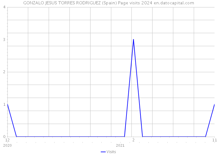 GONZALO JESUS TORRES RODRIGUEZ (Spain) Page visits 2024 