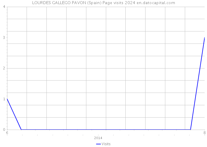 LOURDES GALLEGO PAVON (Spain) Page visits 2024 