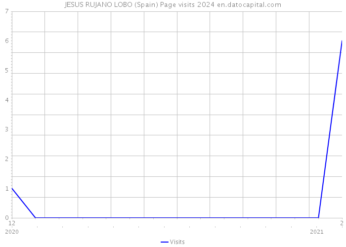 JESUS RUJANO LOBO (Spain) Page visits 2024 