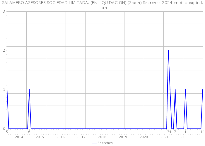 SALAMERO ASESORES SOCIEDAD LIMITADA. (EN LIQUIDACION) (Spain) Searches 2024 