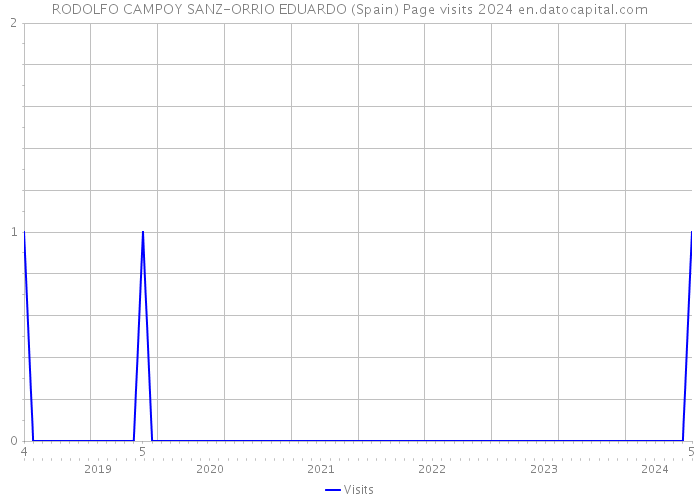 RODOLFO CAMPOY SANZ-ORRIO EDUARDO (Spain) Page visits 2024 