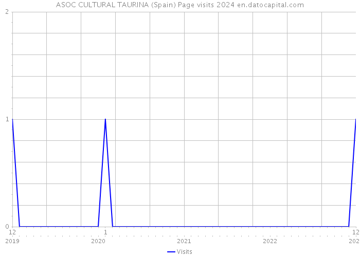 ASOC CULTURAL TAURINA (Spain) Page visits 2024 