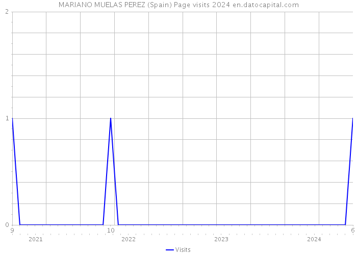 MARIANO MUELAS PEREZ (Spain) Page visits 2024 