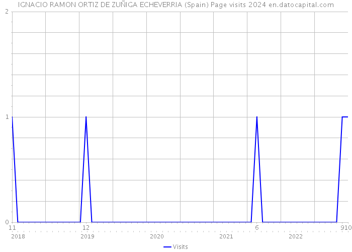 IGNACIO RAMON ORTIZ DE ZUÑIGA ECHEVERRIA (Spain) Page visits 2024 